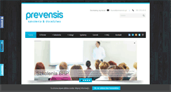 Desktop Screenshot of prevensis.pl