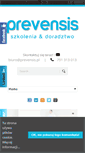 Mobile Screenshot of prevensis.pl
