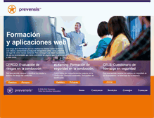 Tablet Screenshot of campus.prevensis.com